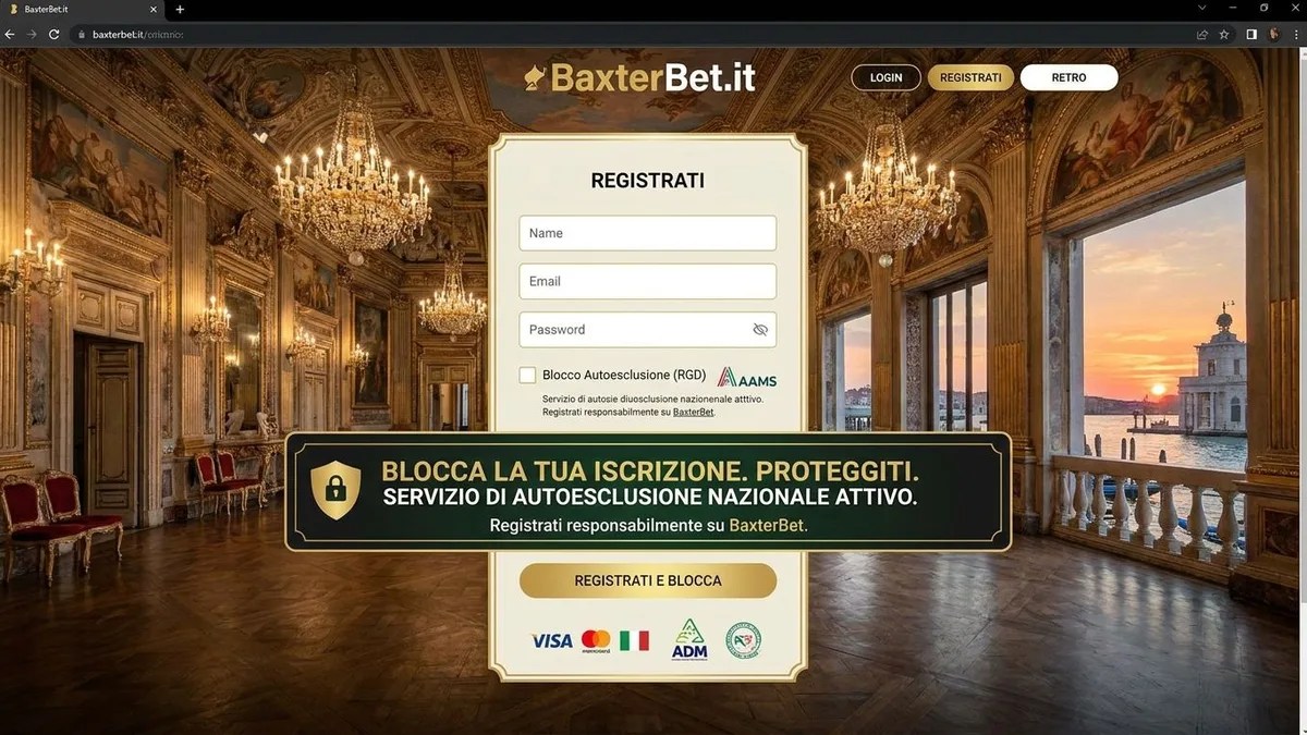 Registrazione con bonus